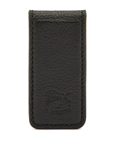 Il Bisonte Duccio Money Holder In Black