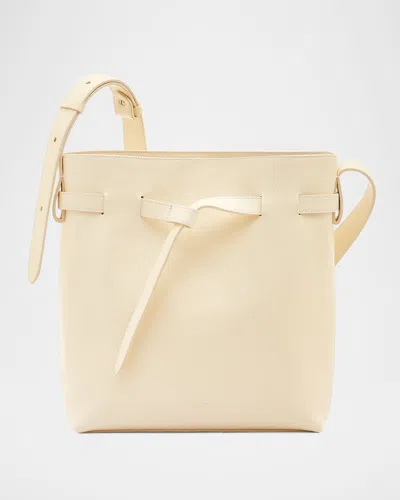 Il Bisonte Elisa Leather Bucket Bag In Brown