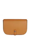 Il Bisonte Flap-closure Leather Shoulder Bag In Brown