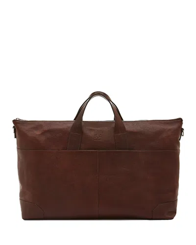 Il Bisonte Galileo Duffel Bag In Caffe