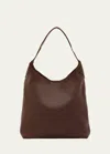 Il Bisonte Le Laudi Leather Shoulder Bag In Caffe
