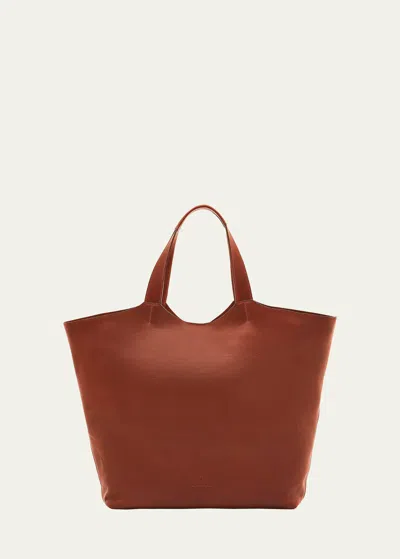 Il Bisonte Women's Le Laudi Leather Tote Bag In Cognac