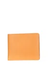 Il Bisonte Leather Bifold Wallet In Beige