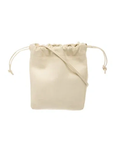 Pre-owned Il Bisonte Leather Bucket Bag In Neutrals