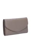 Il Bisonte Leather Clutch Bag In Brown