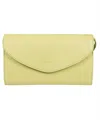 Il Bisonte Leather Clutch In Green