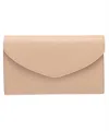 Il Bisonte Leather Clutch In Sand