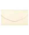 Il Bisonte Leather Clutch In White