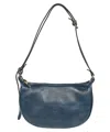 Il Bisonte Leather Crossbody Bag In Blue