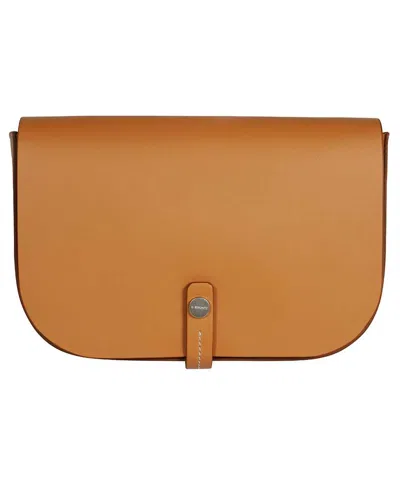 Il Bisonte Leather Crossbody Bag In Brown