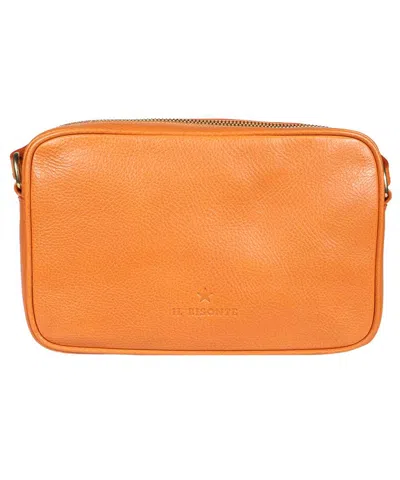 Il Bisonte Leather Crossbody Bag In Brown