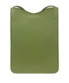 Il Bisonte Leather Crossbody Bag In Green