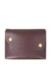 Il Bisonte Leather-keyring Cardholder In Brown