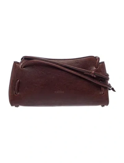 Pre-owned Il Bisonte Leather Shoulder Bag In Brown