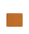 Il Bisonte Logo Double Fold Wallet In Orange