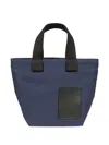 Il Bisonte Logo-patch Tote Bag In Blue