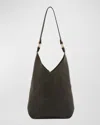 Il Bisonte Malibu Leather Shoulder Bag In Black