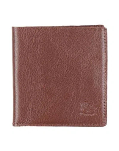 Il Bisonte Man Cardholder Brown Size - Leather