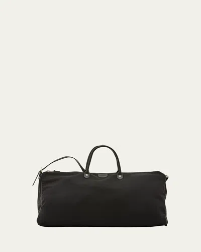 Il Bisonte Vagabonda Canvas Travel Bag In Black