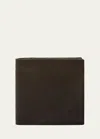 Il Bisonte Men's Galileo Leather Bifold Wallet In Black