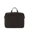 Il Bisonte Men's Galileo Vegetable-tanned Leather Briefcase In Black