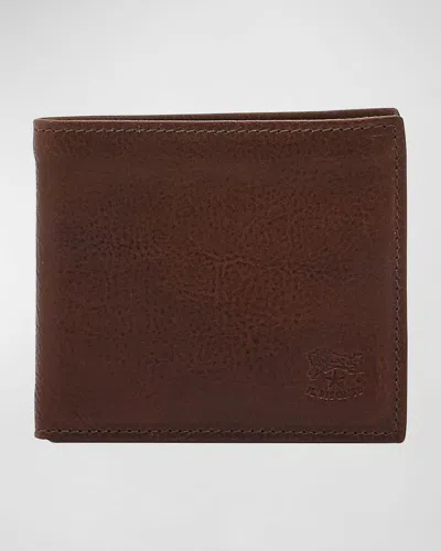 Il Bisonte Men's Vintage Leather Wallet In Brown