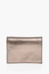 Il Bisonte Metallic Letaher Wallet In Brown