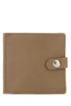 Il Bisonte Dove Grey Leather Wallet