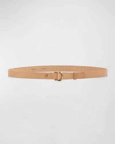 IL BISONTE REVERSIBLE CALF LEATHER BELT