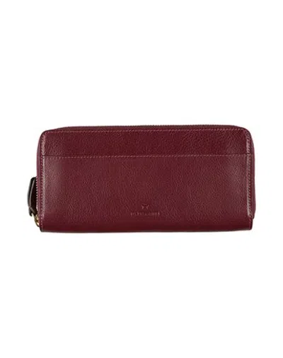 Il Bisonte Small Leather Goods - Wallets In Burgundy