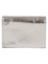 Il Bisonte Small Oliveta Wallet In Silver