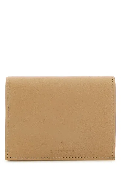 Il Bisonte Snap Wallet In Nude