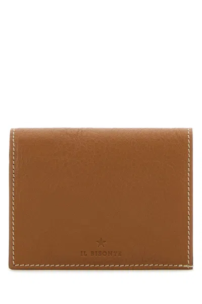 Il Bisonte Snap Wallet In Brown