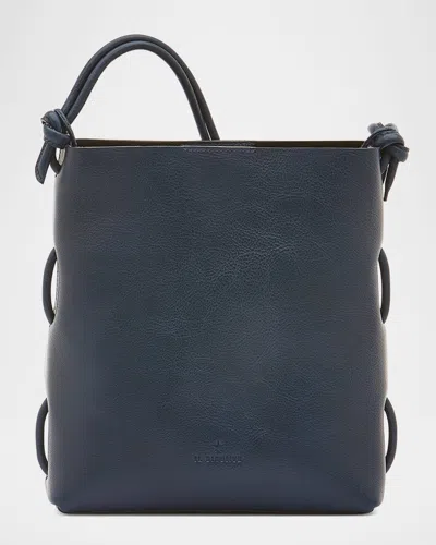 Il Bisonte Snodo Knot Leather Shoulder Bag
