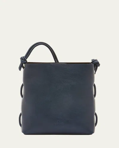 Il Bisonte Snodo Knot Leather Shoulder Bag
