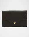 Il Bisonte Uffizi Leather Card Case In Black
