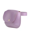 Il Bisonte Woman Belt Bag Light Purple Size - Soft Leather