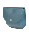 Il Bisonte Woman Belt Bag Pastel Blue Size - Soft Leather
