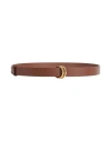 Il Bisonte Woman Belt Burgundy Size Onesize Leather In Red
