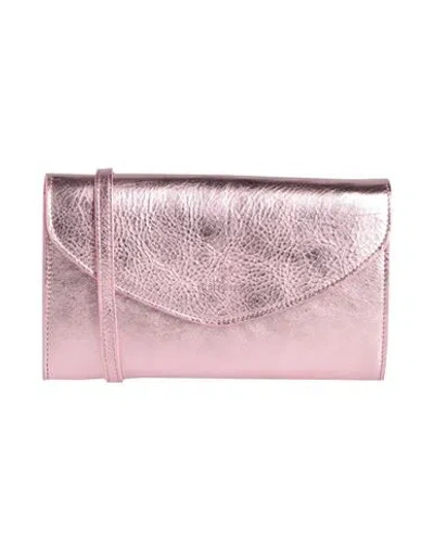 Il Bisonte Woman Clutch Pink Size - Leather