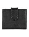 Il Bisonte Woman Coin Purse Black Size - Leather