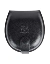Il Bisonte Woman Coin Purse Black Size - Leather