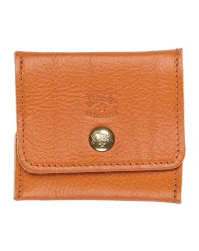Il Bisonte Woman Coin Purse Camel Size - Leather In Brown