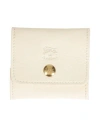 Il Bisonte Woman Coin Purse Cream Size - Leather In White