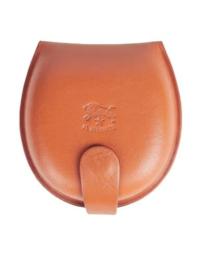 Il Bisonte Woman Coin Purse Tan Size - Leather In Brown