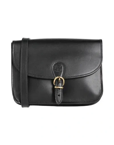 Il Bisonte Woman Cross-body Bag Black Size - Leather