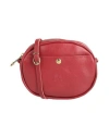 Il Bisonte Woman Cross-body Bag Brick Red Size - Soft Leather