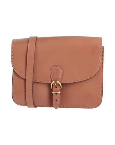 Il Bisonte Woman Cross-body Bag Brown Size - Leather