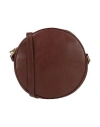 Il Bisonte Woman Cross-body Bag Cocoa Size - Leather In Brown