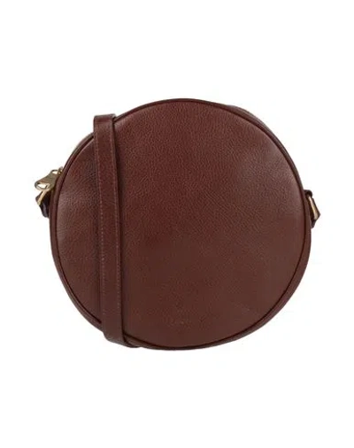 Il Bisonte Woman Cross-body Bag Cocoa Size - Leather In Brown